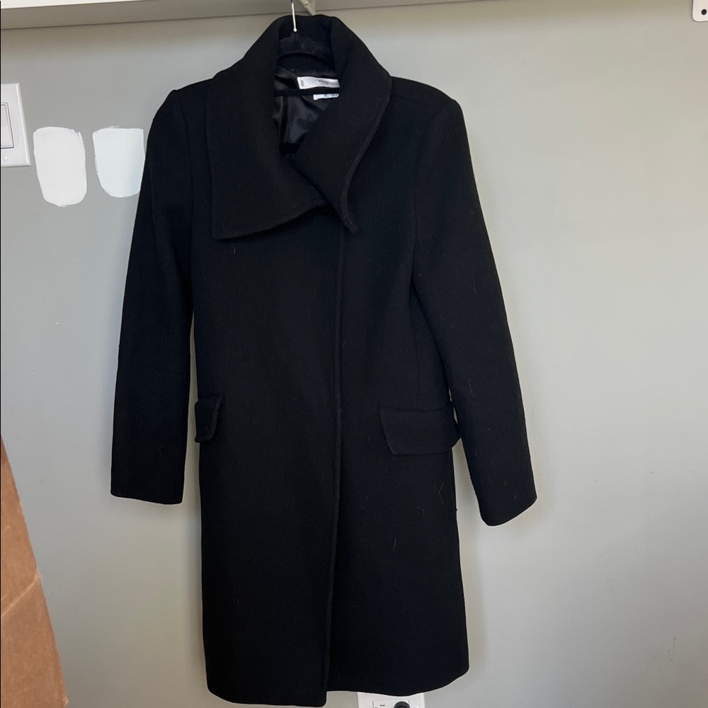 Elegant Black Trench Coat